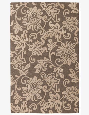 5' 1 x 8' Agra Wool Rug
