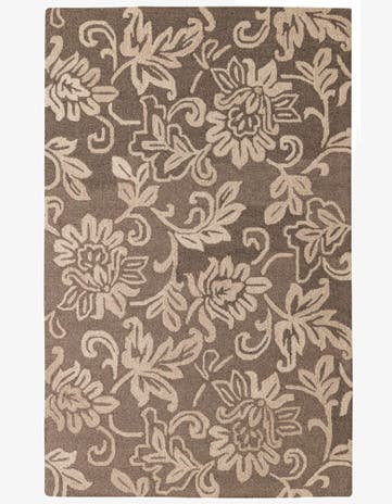 5' x 8' Agra Wool Rug