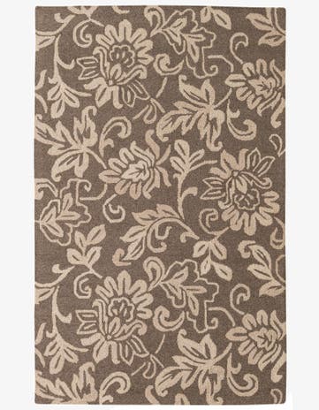 5' 1 x 8' Agra Wool Rug