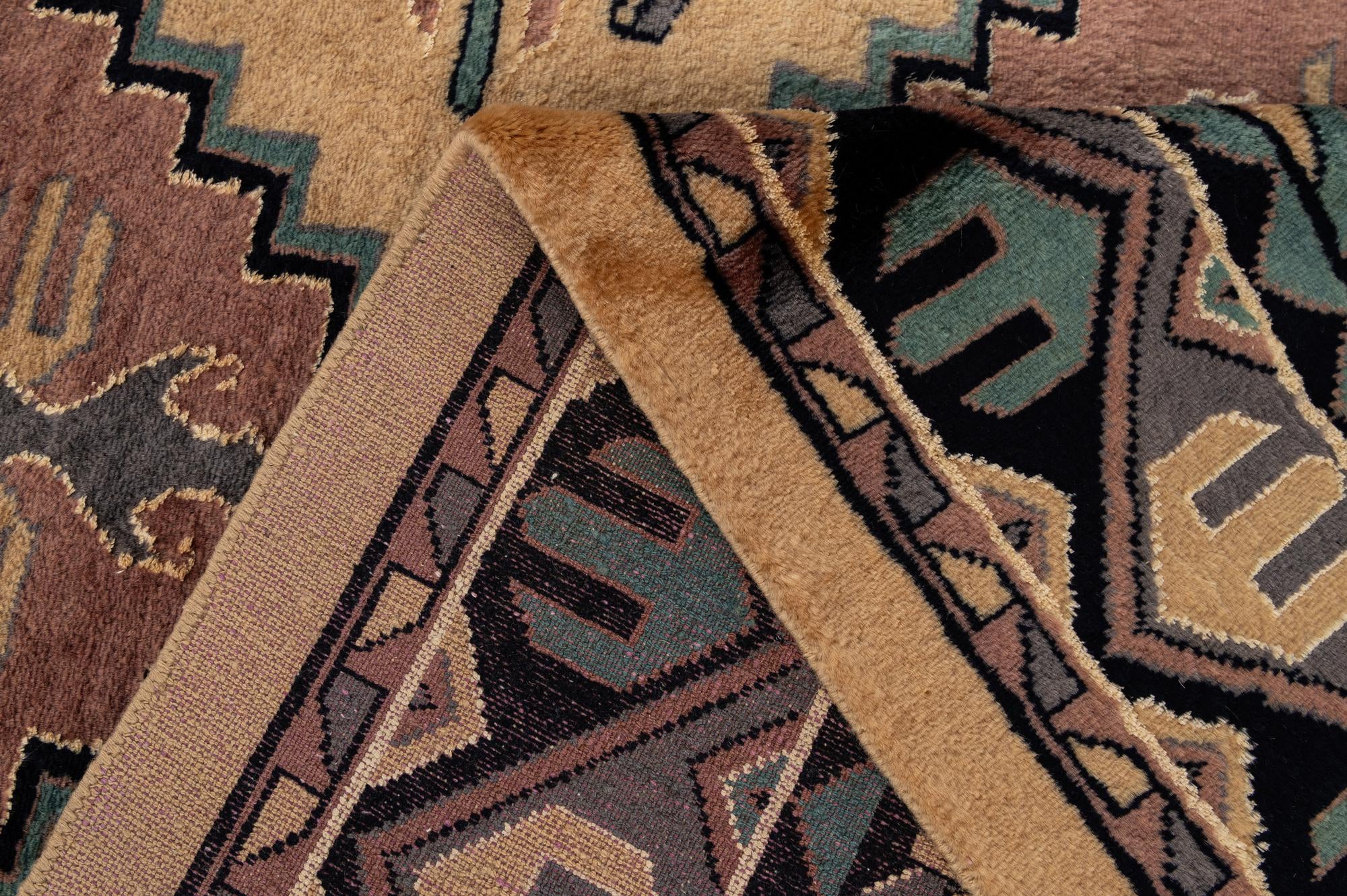 4' 3 x 6' Hand Knotted Bokhara Oriental Rug