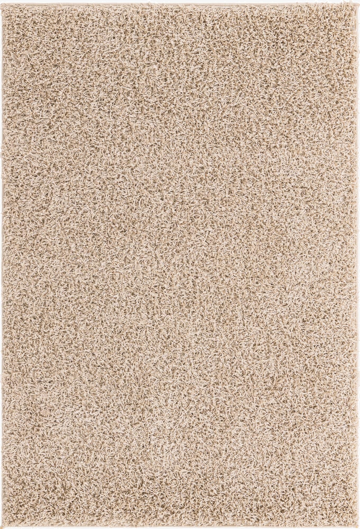 4' x 6' Comfort Solid Shag Rug