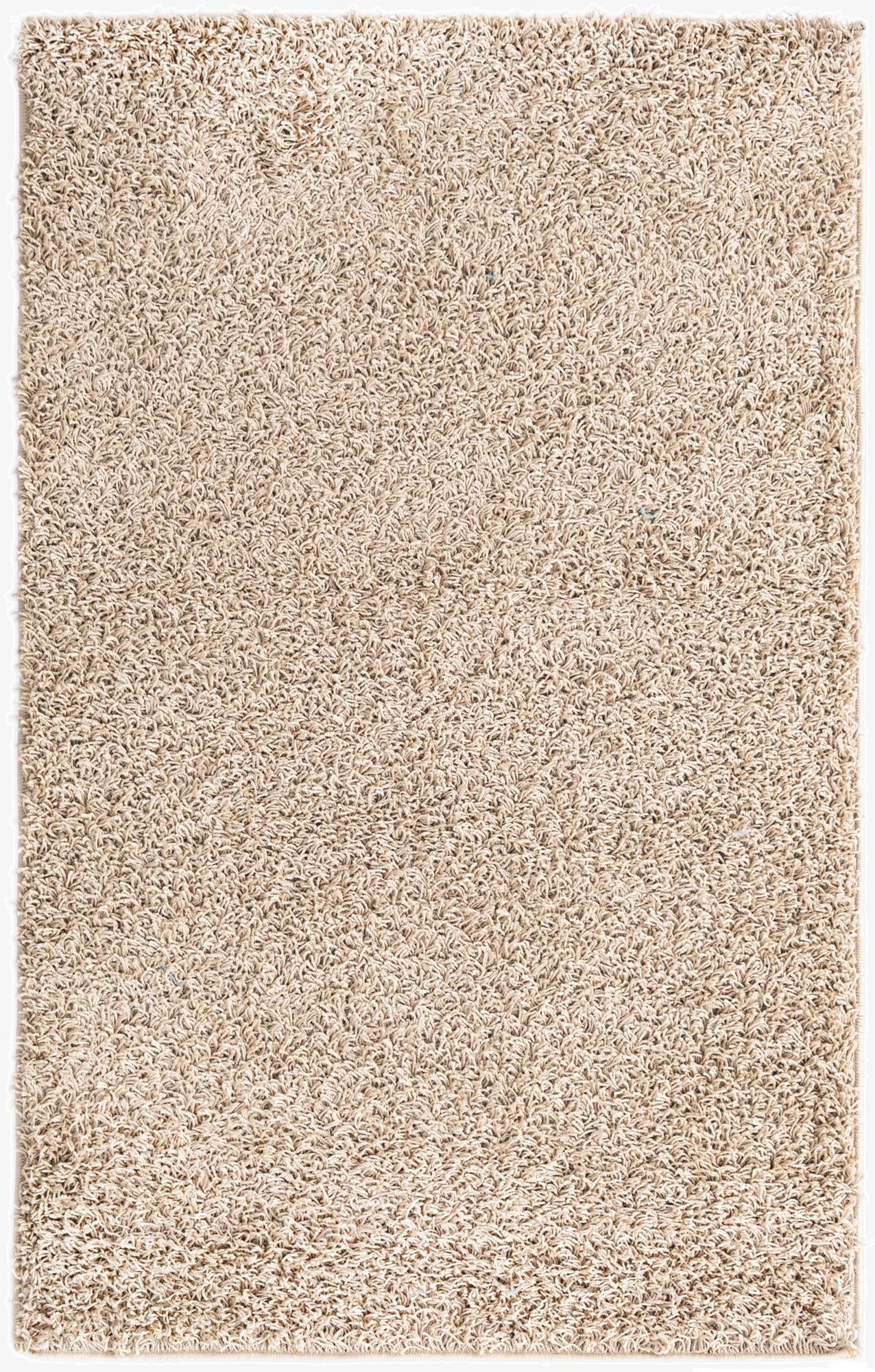 3' 3 x 5' 3 Comfort Solid Shag Rug