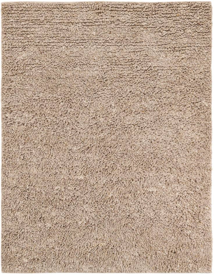 Detail image of 5' 1 x 7' 1  Hand Woven Haka Deluxe Shag Rug