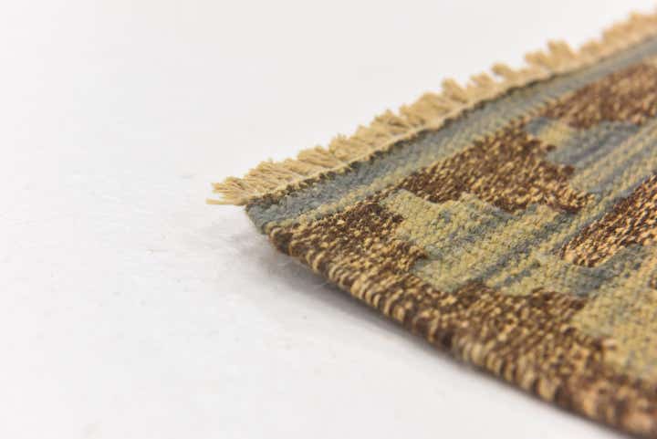 60cm x 90cm Hand Woven Kilim Maymana Wool Rug