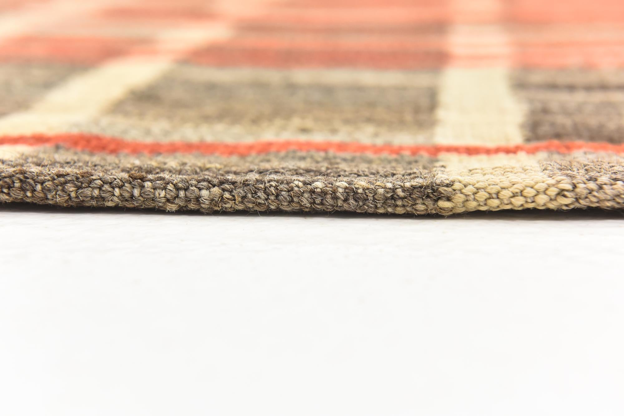 5' 9 x 8' Hand Woven Kilim Modern Wool Rug