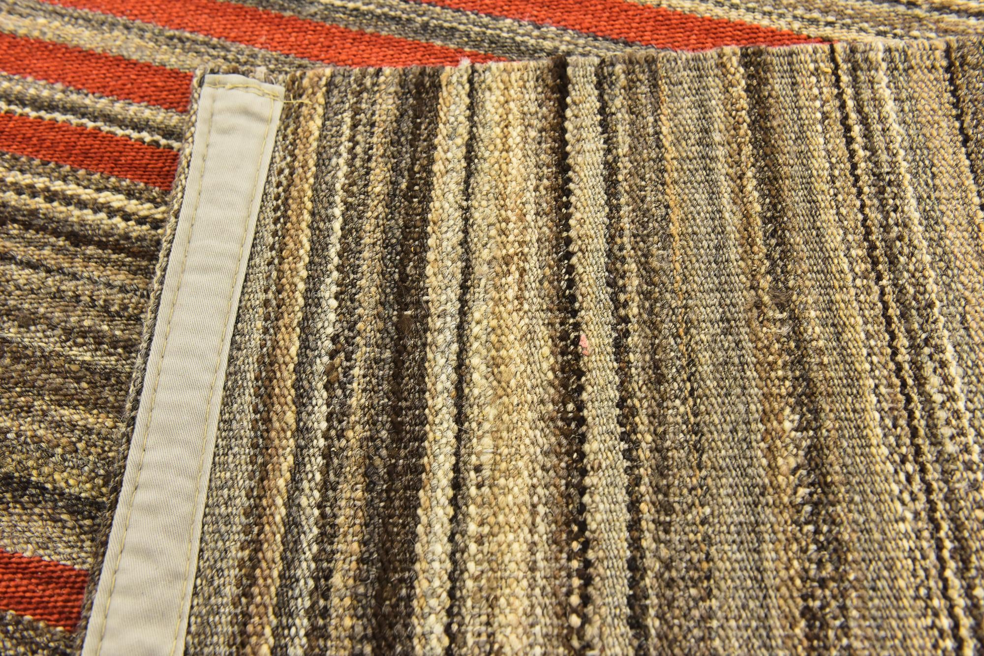 6' x 7' 10 Hand Woven Kilim Modern Wool Rug