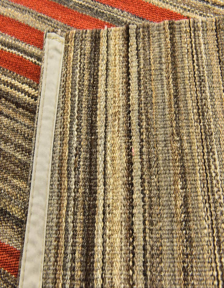 Detail image of 6' x 7' 10  Hand Woven Kilim Modern Wool Rug
