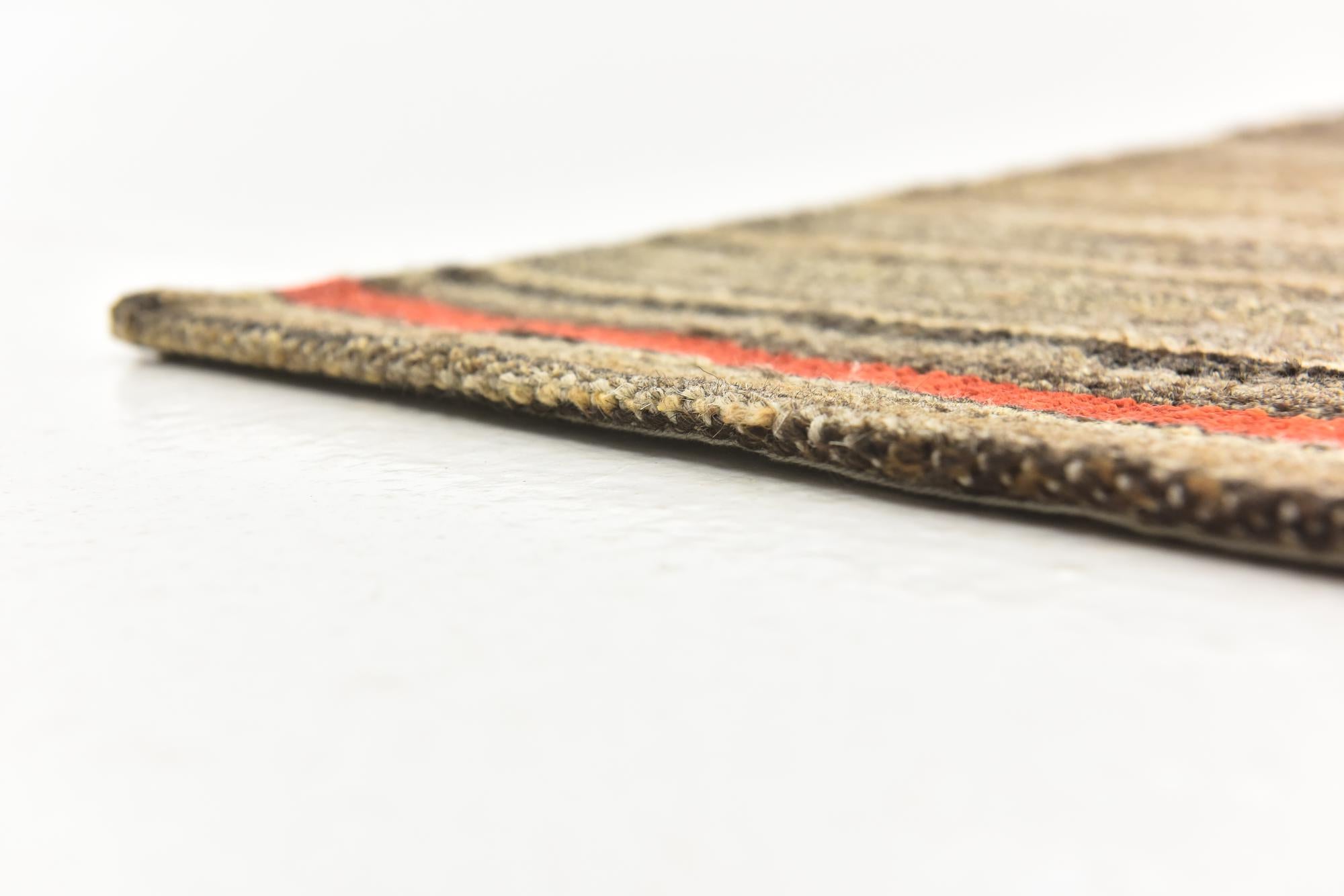 6' x 7' 10 Hand Woven Kilim Modern Wool Rug