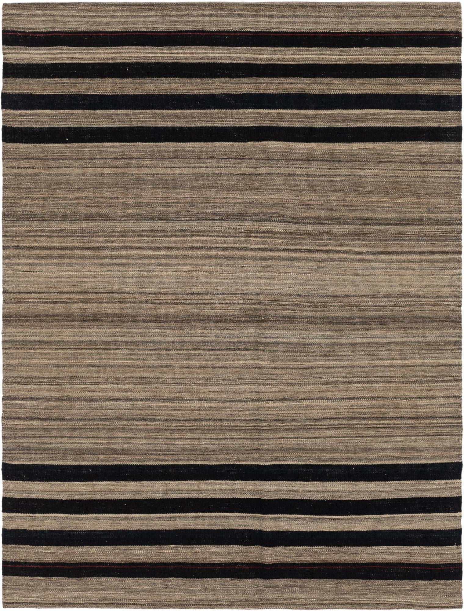 5' 8 x 7' 8 Hand Woven Kilim Modern Wool Rug