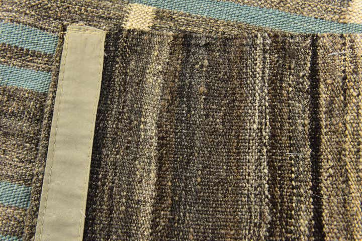 5' 9 x 8' 3 Hand Woven Kilim Modern Wool Rug