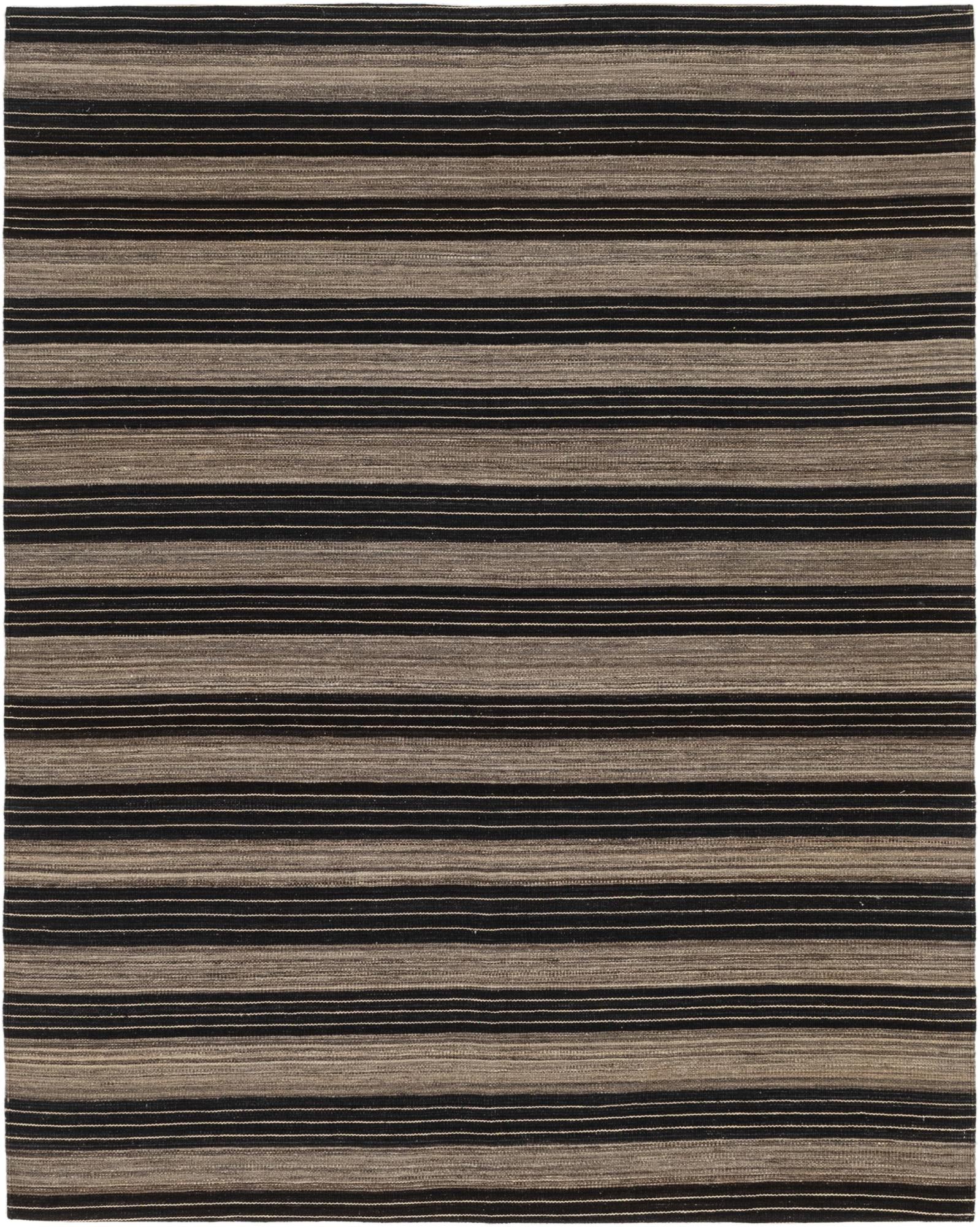 6' x 7' 7 Hand Woven Kilim Modern Wool Rug
