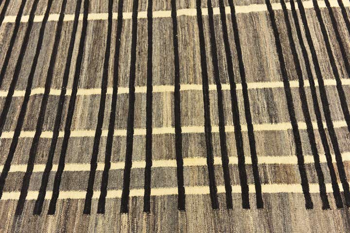 5' 8 x 7' 10 Hand Woven Kilim Modern Wool Rug