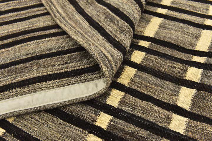 5' 8 x 7' 10 Hand Woven Kilim Modern Wool Rug