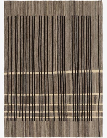 5' 8 x 7' 10 Hand Woven Kilim Modern Wool Rug