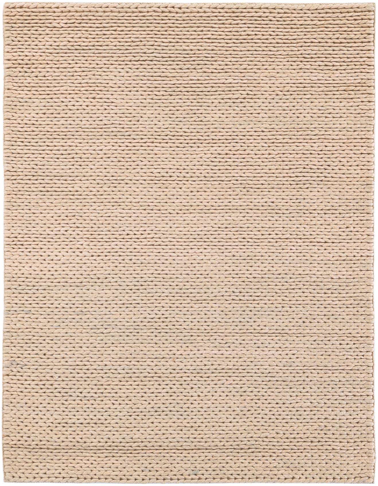 4' 1 x 6' 1 Hand Woven Lana New Zealand Wool Rug