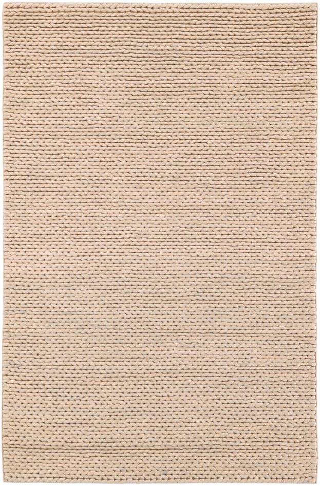 Detail image of 4' 1 x 6' 1 Hand Woven Lana New Zealand Wool Rug