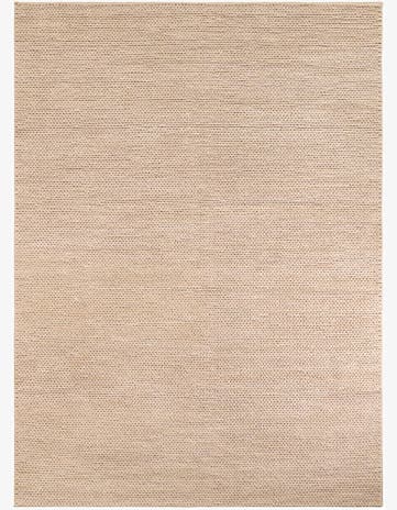Taupe Hand Woven Lana New Zealand Wool Rug