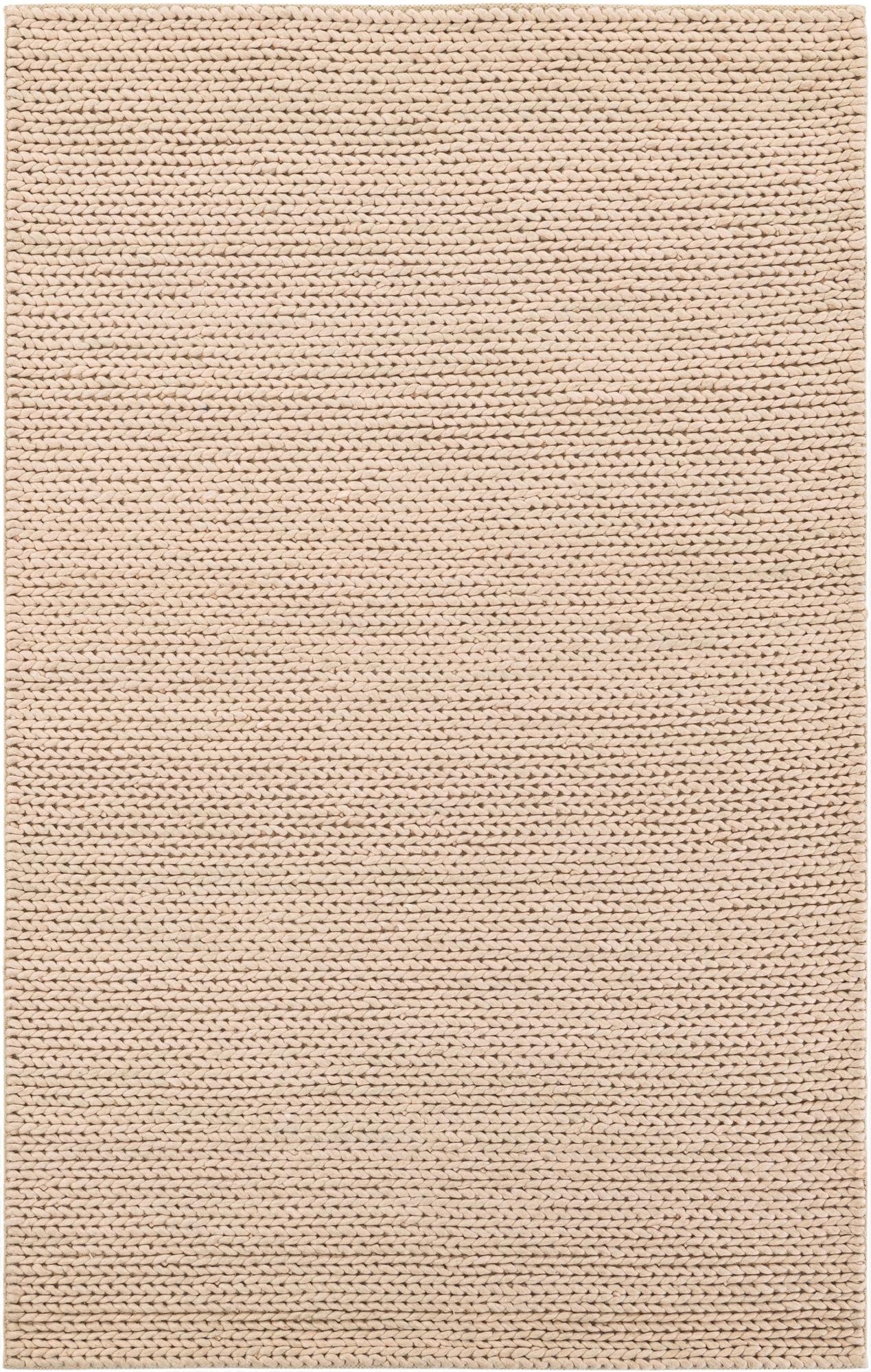 5' 1 x 8'  Hand Woven Lana New Zealand Wool Rug