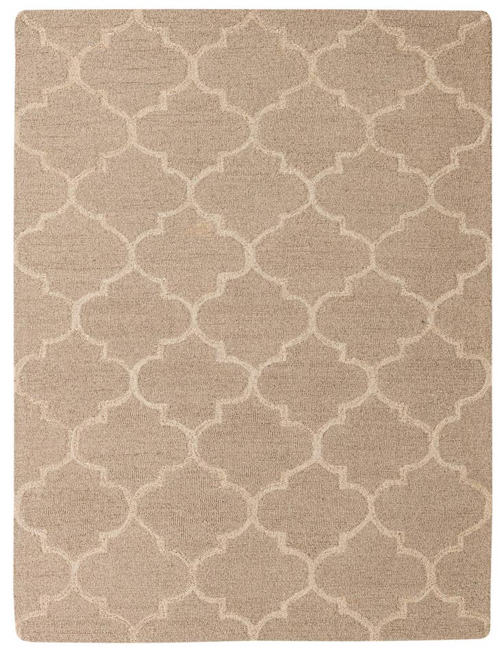 Detail image of 5' 1 x 8' Luna Wool Rug