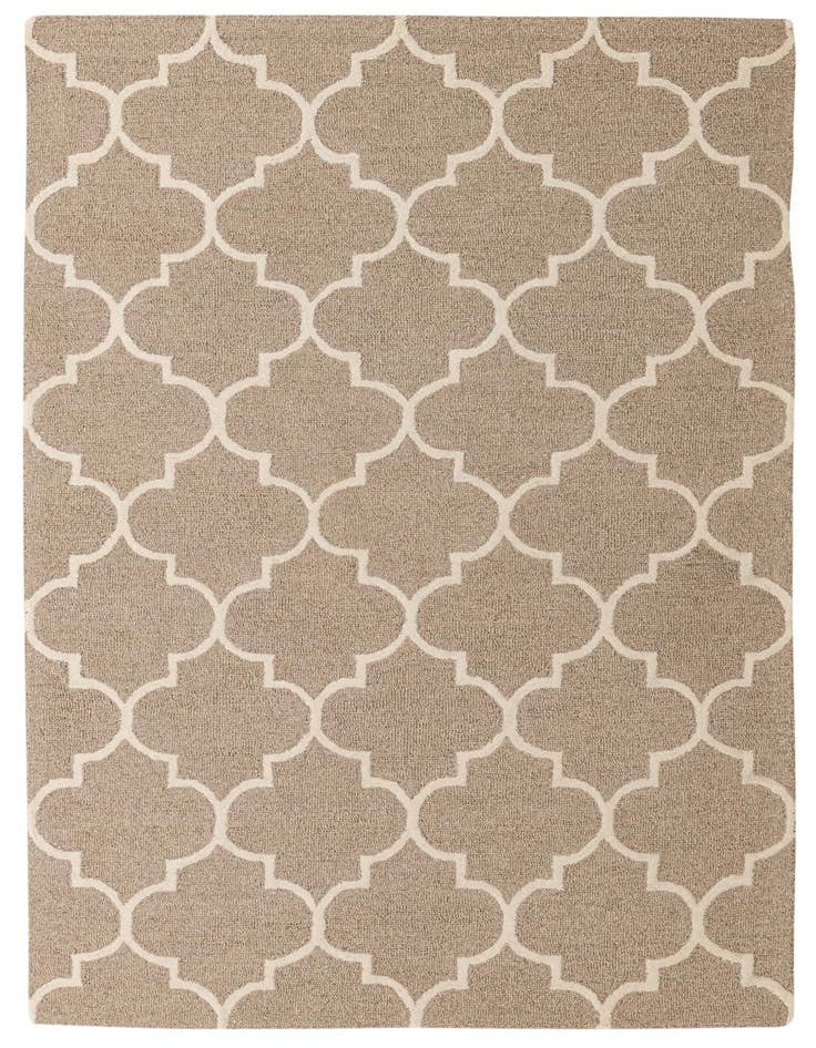 Detail image of 5' 1 x 8' 1 Luna Wool Rug