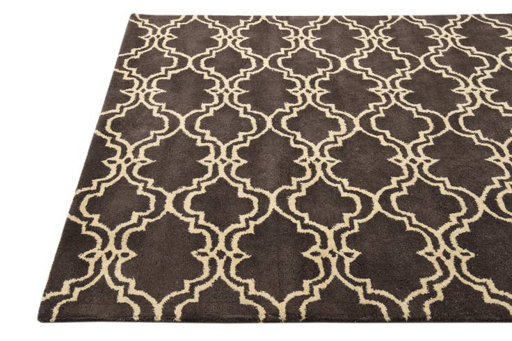 Detail image of 5' 1 x 7' 11 Luna Wool Rug