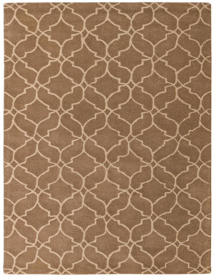 Detail image of 5' 1 x 8' Luna Wool Rug
