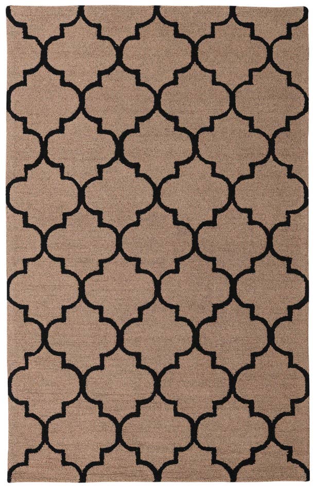 Detail image of 5' 1 x 8' Luna Wool Rug