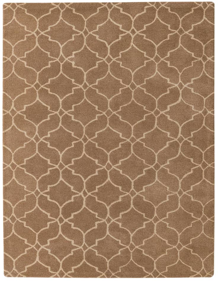 Detail image of 5' 1 x 8' Luna Wool Rug