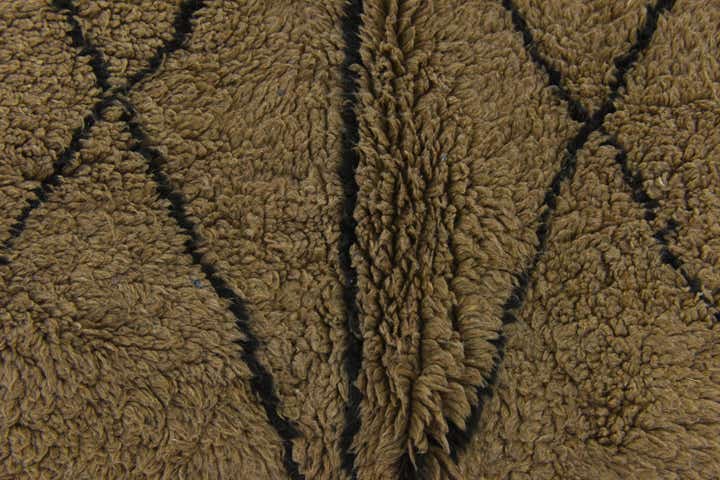 7' 3 x 9' 2 Hand Knotted Moroccan Wool Rug