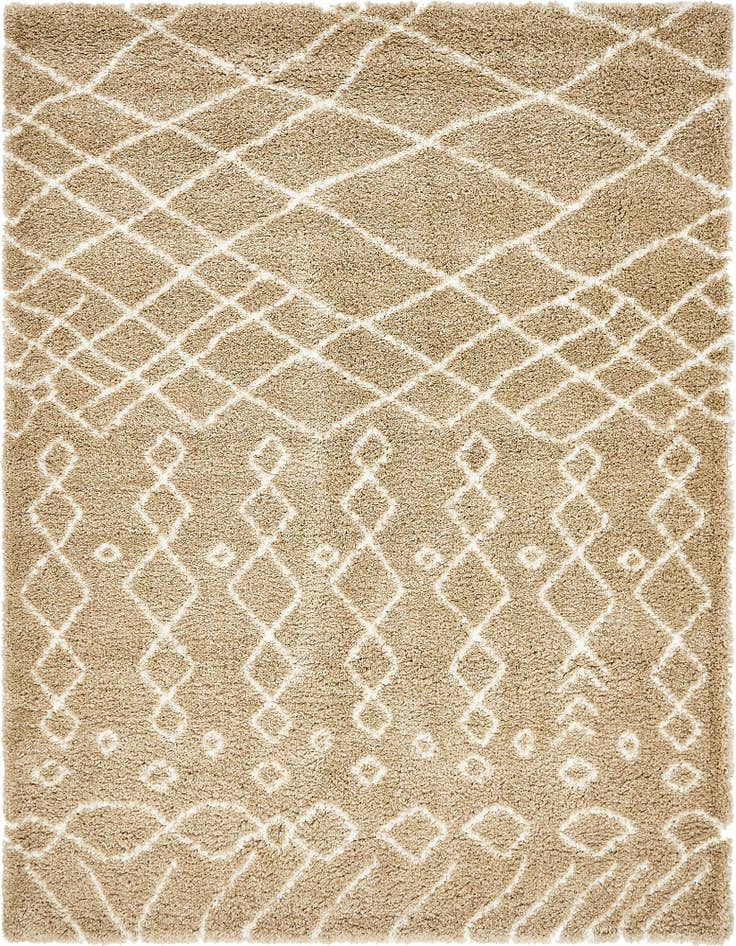 Detail image of 8' x 10' Moroccan Shag Rug