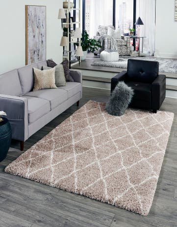 9' x 12' 2 Moroccan Shag Rug