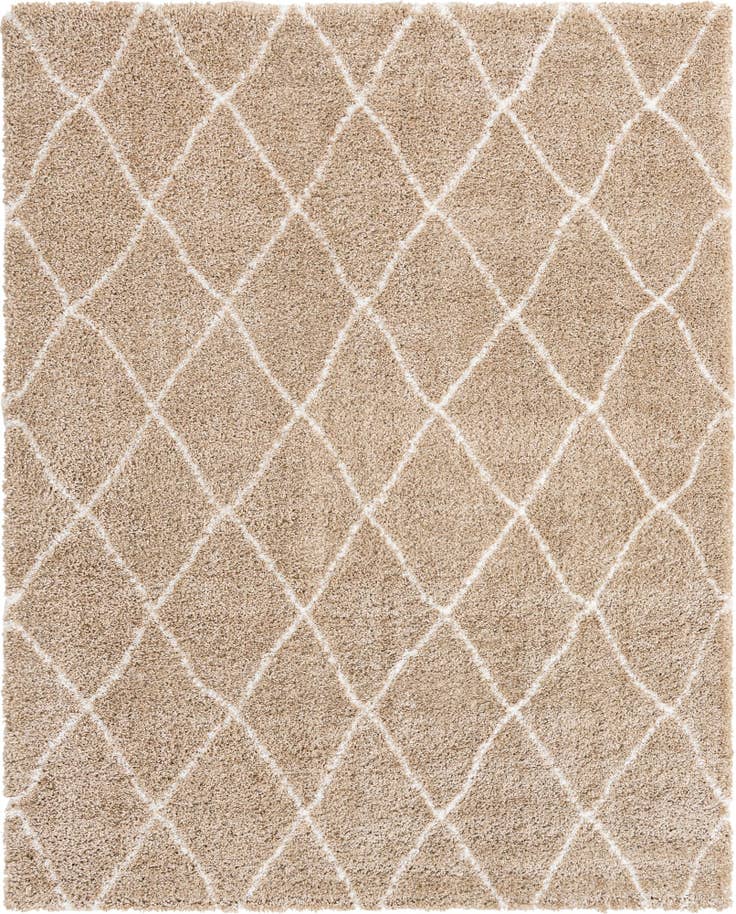 Detail image of 8' x 10' Moroccan Shag Rug