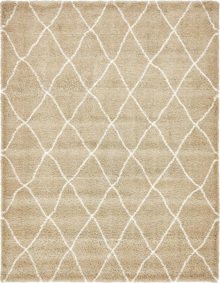 Detail image of 9' x 12' 2 Moroccan Shag Rug
