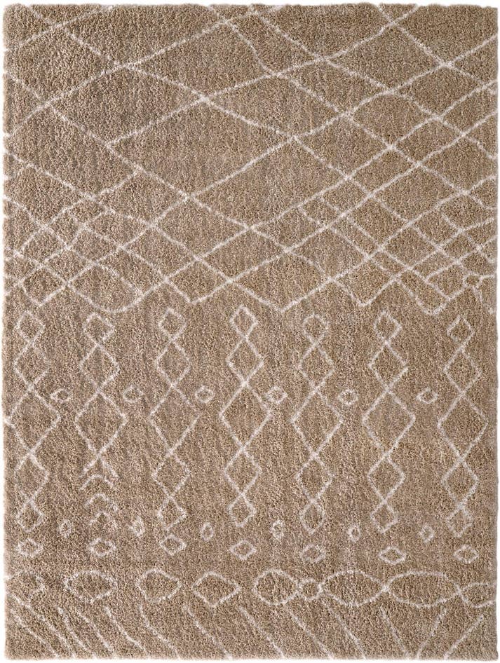 Detail image of 10' x 13' Moroccan Shag Rug