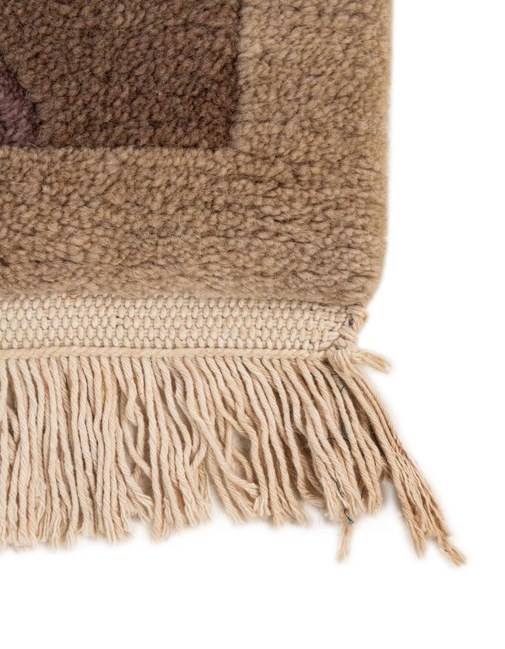 Detail image of 6' 7 x 9' 6  Hand Knotted Nepal Wool Rug