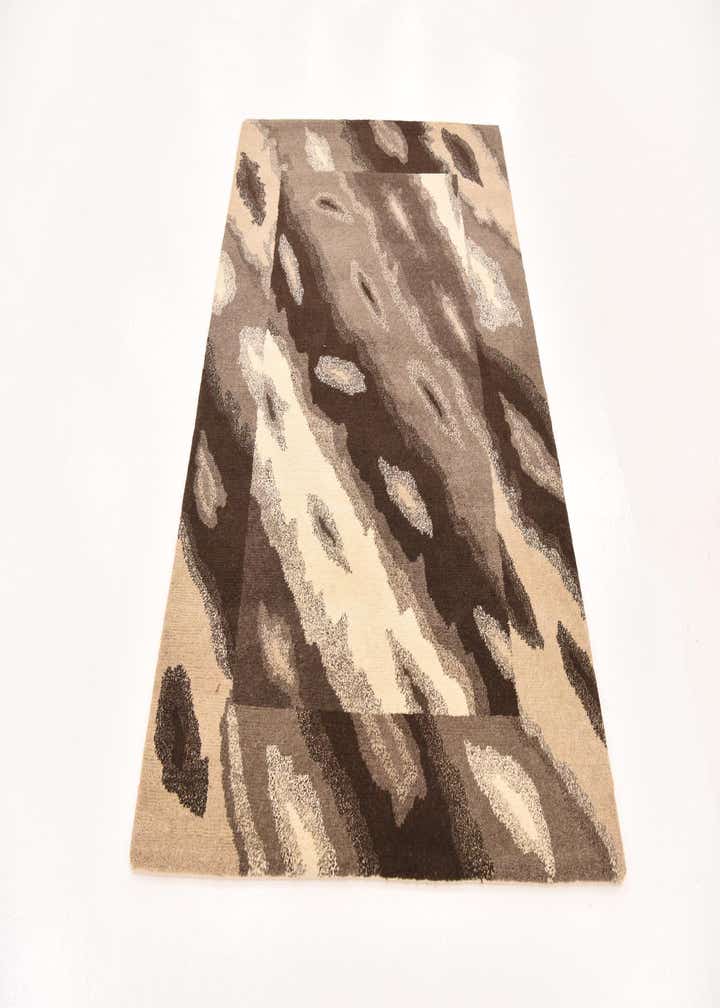 4' x 4' 10 Hand Knotted Nepal Wool Rug