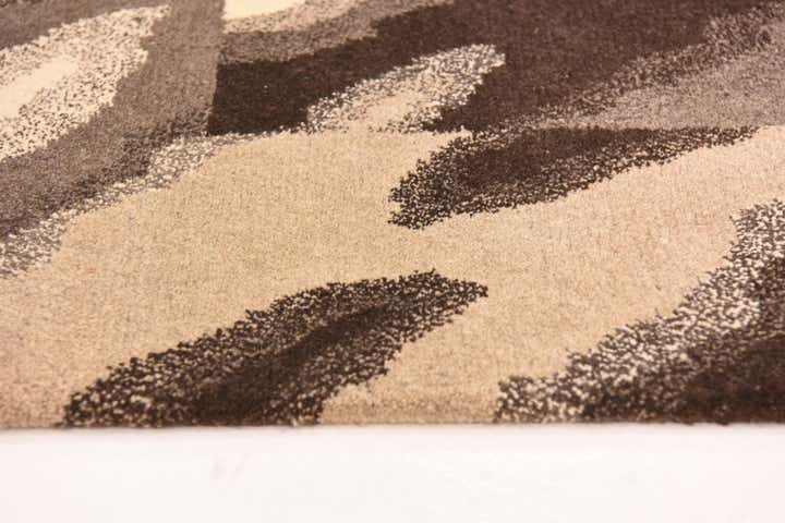 4' x 4' 10 Hand Knotted Nepal Wool Rug