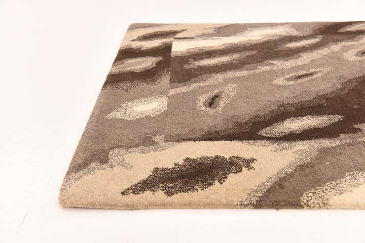 4' x 5' 9 Hand Knotted Nepal Wool Rug