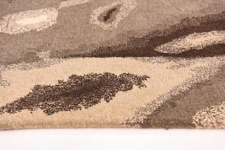 4' x 5' 9 Hand Knotted Nepal Wool Rug