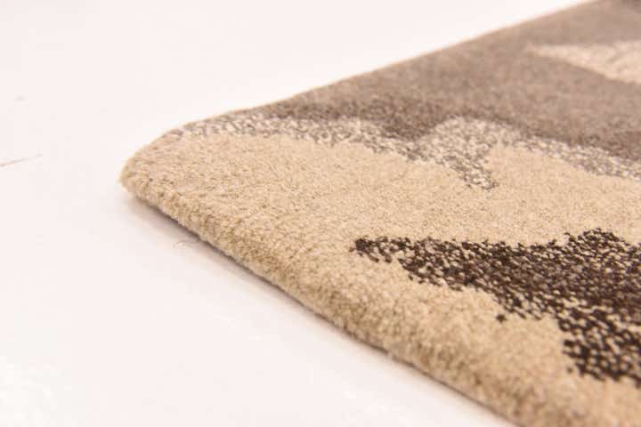 4' x 5' 9 Hand Knotted Nepal Wool Rug