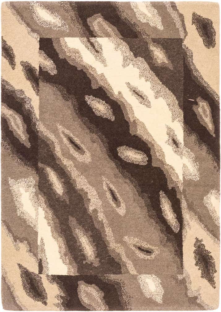 4' x 5' 9 Hand Knotted Nepal Wool Rug