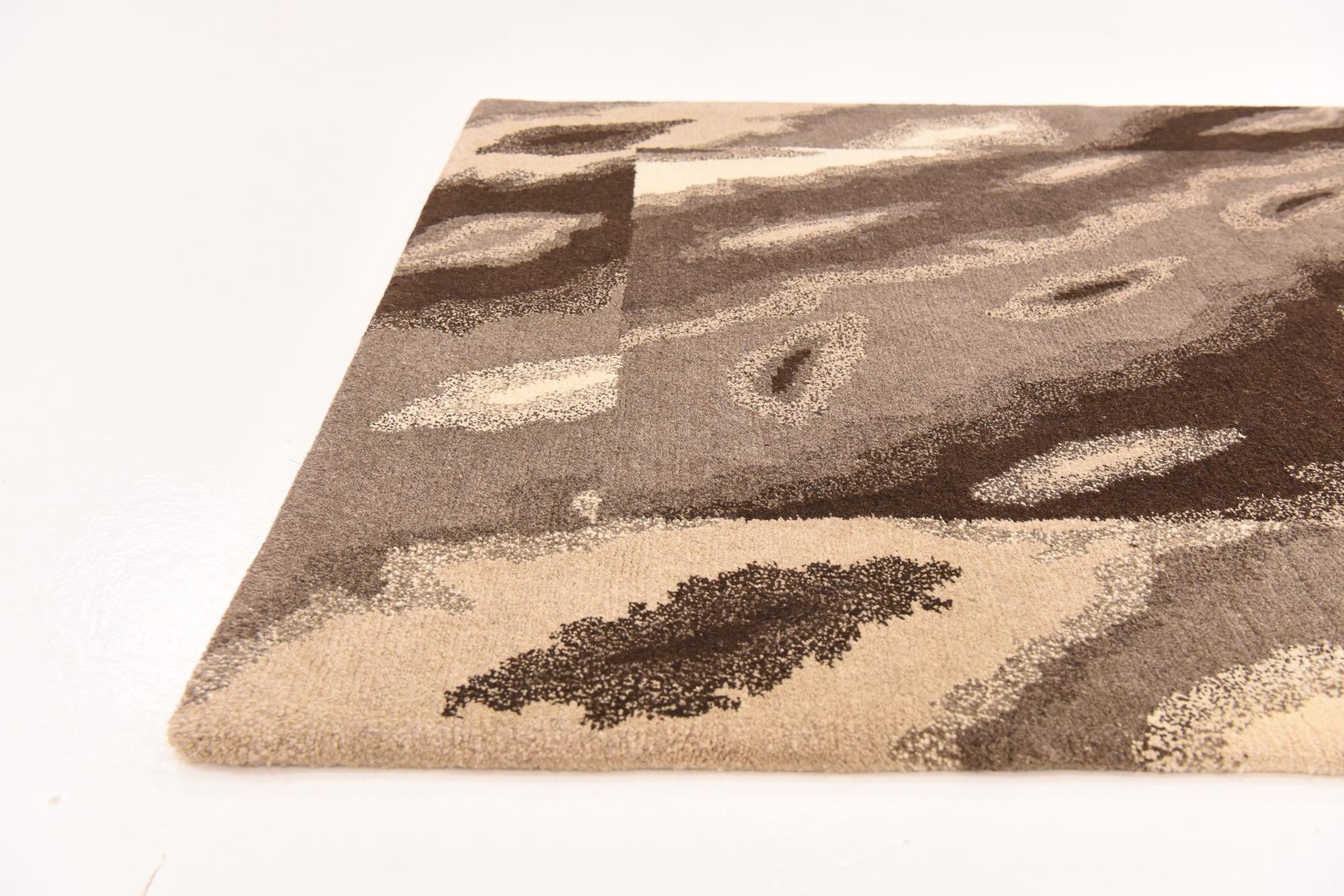 4' x 5' 11 Hand Knotted Nepal Wool Rug