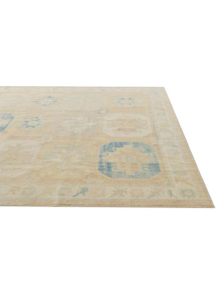 7' 11 x 9' 11 Hand Knotted Oushak Wool Rug