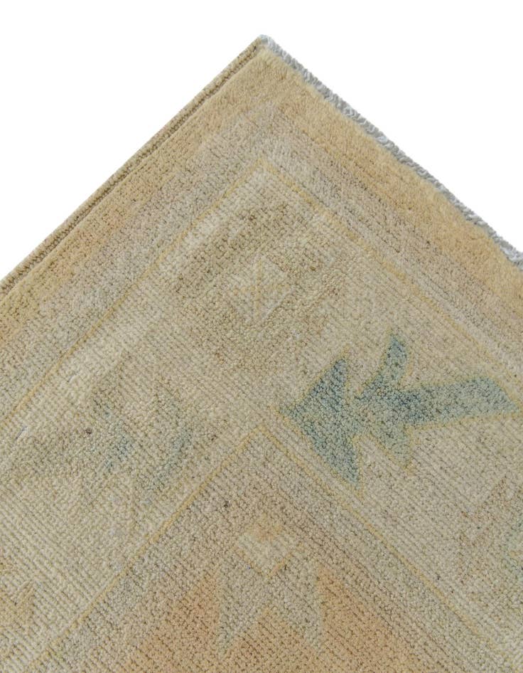 Detail image of 7' 11 x 9' 11  Hand Knotted Oushak Wool Rug