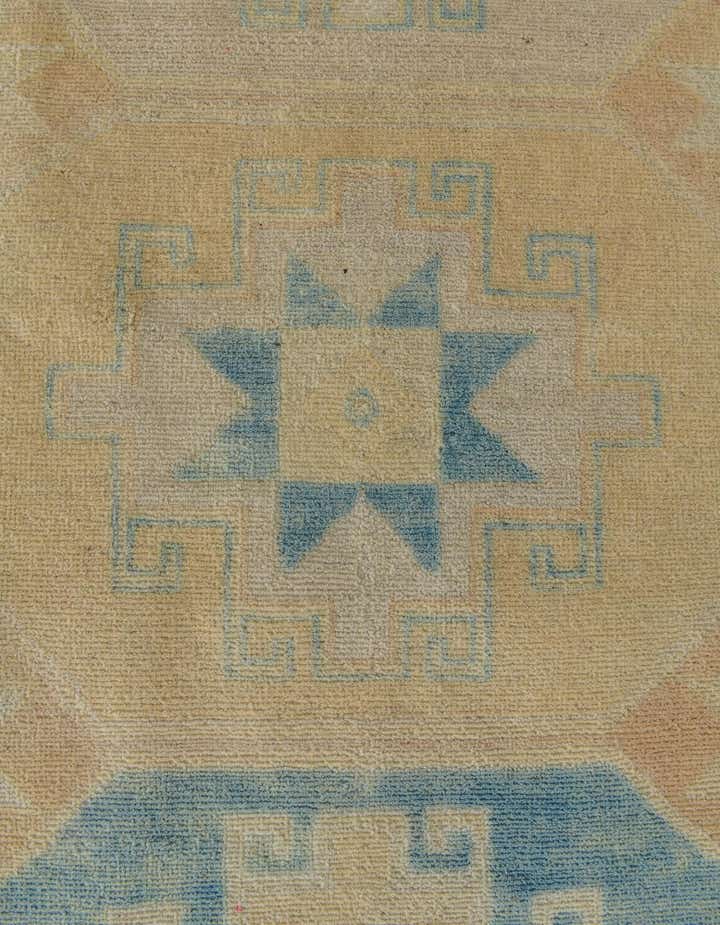 7' 11 x 9' 11 Hand Knotted Oushak Wool Rug