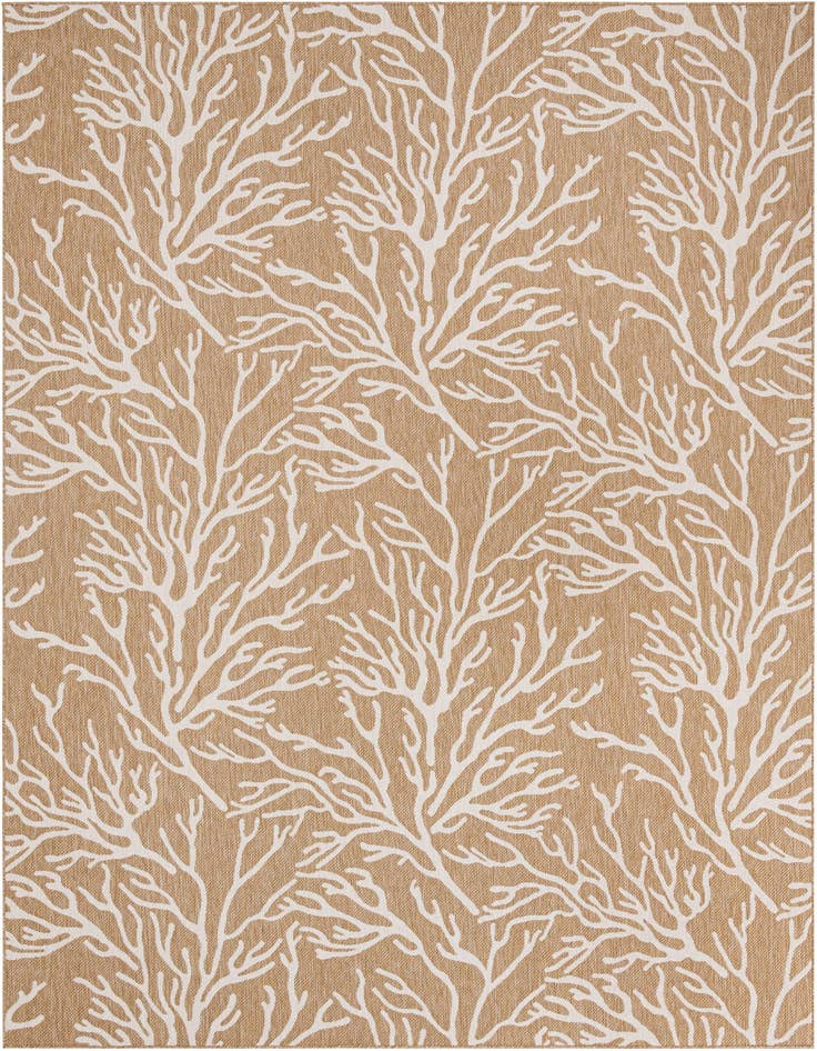 Detail image of 10' x 14' Easy-Clean Coastal Indoor / Outdoor Rug