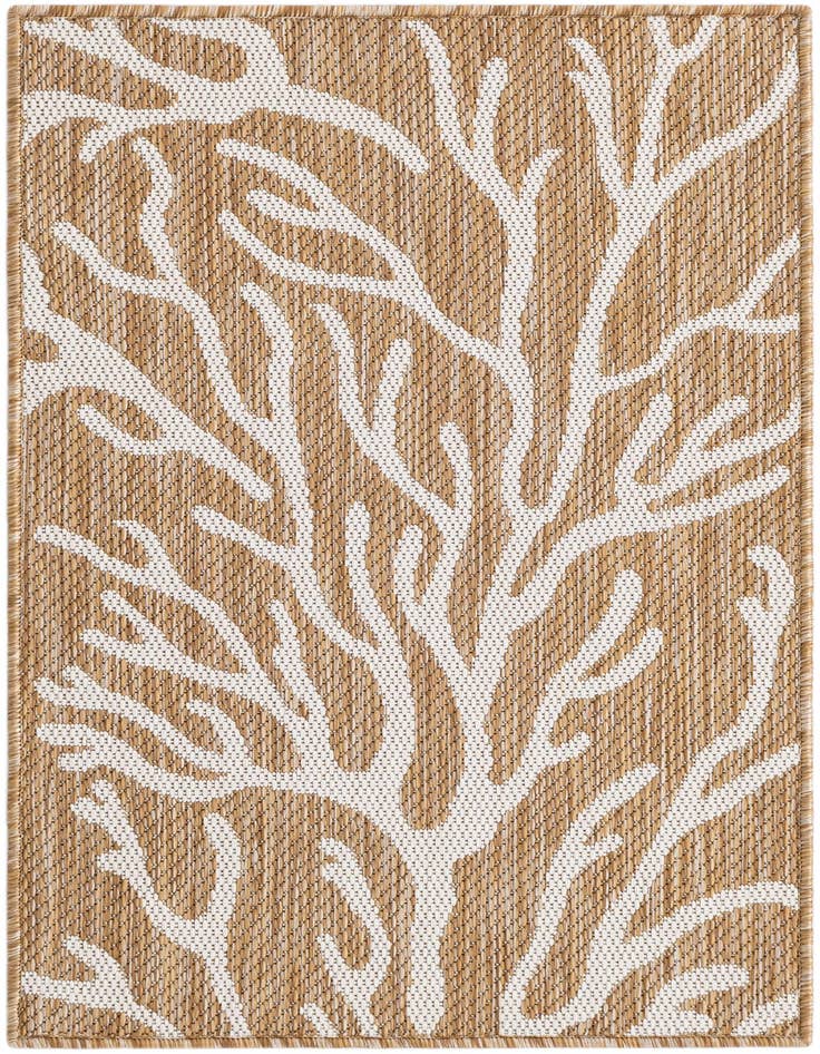 Detail image of 2' x 3' Easy-Clean Coastal Indoor / Outdoor Rug