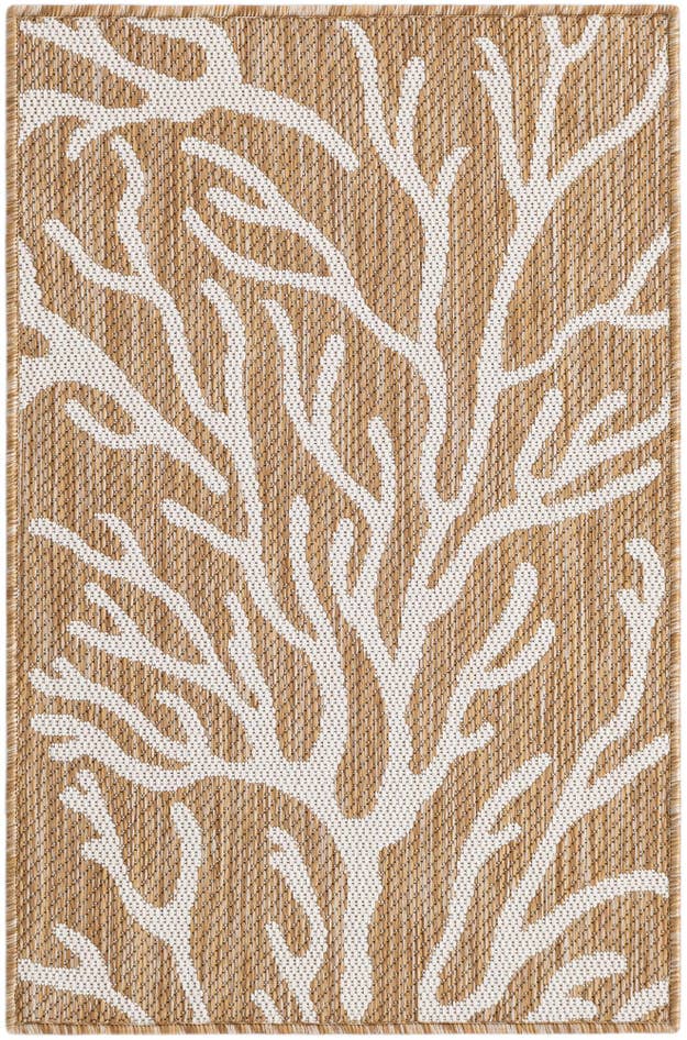 Detail image of 2' x 3' Easy-Clean Coastal Indoor / Outdoor Rug