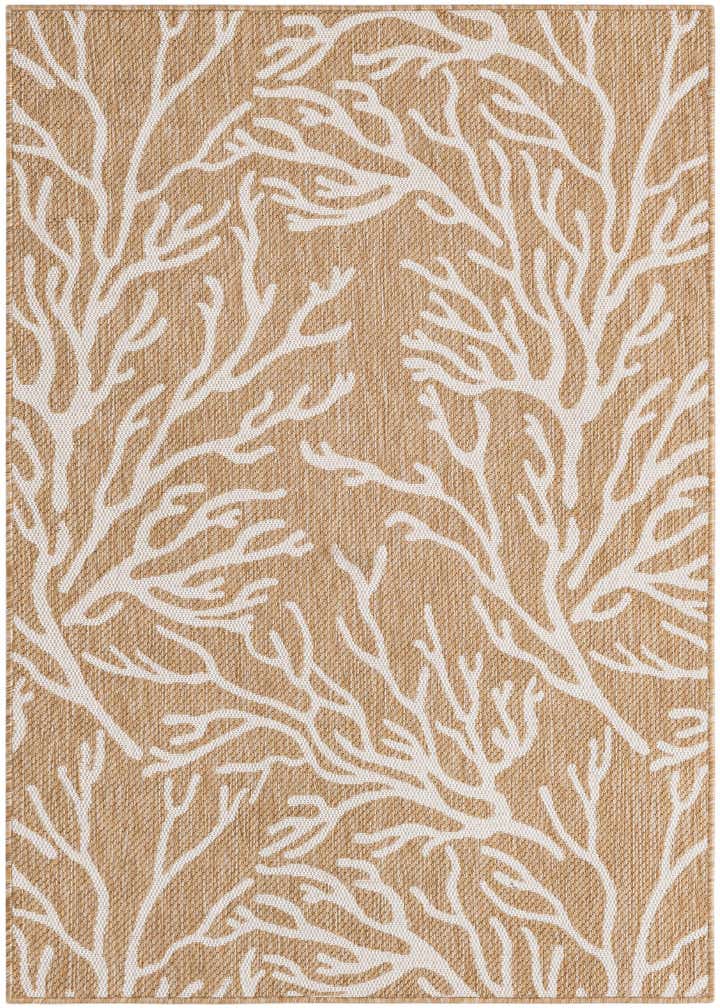 4' x 6' Easy-Clean Coastal Indoor / Outdoor Rug