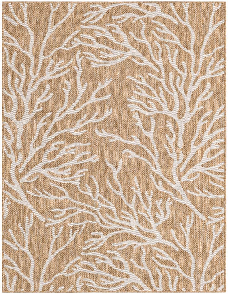 Detail image of 4' x 6' Easy-Clean Coastal Indoor / Outdoor Rug